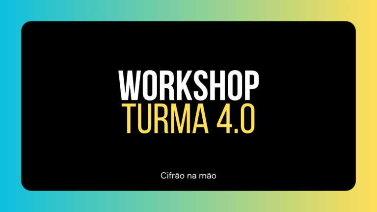 Workshop (Turma 4) – Cifrão na Mão